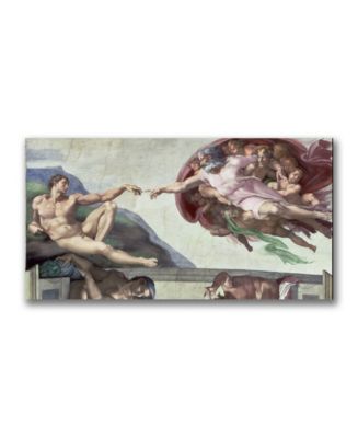 Michelangelo 'Sistine Chapel Ceiling' Canvas Art - 32