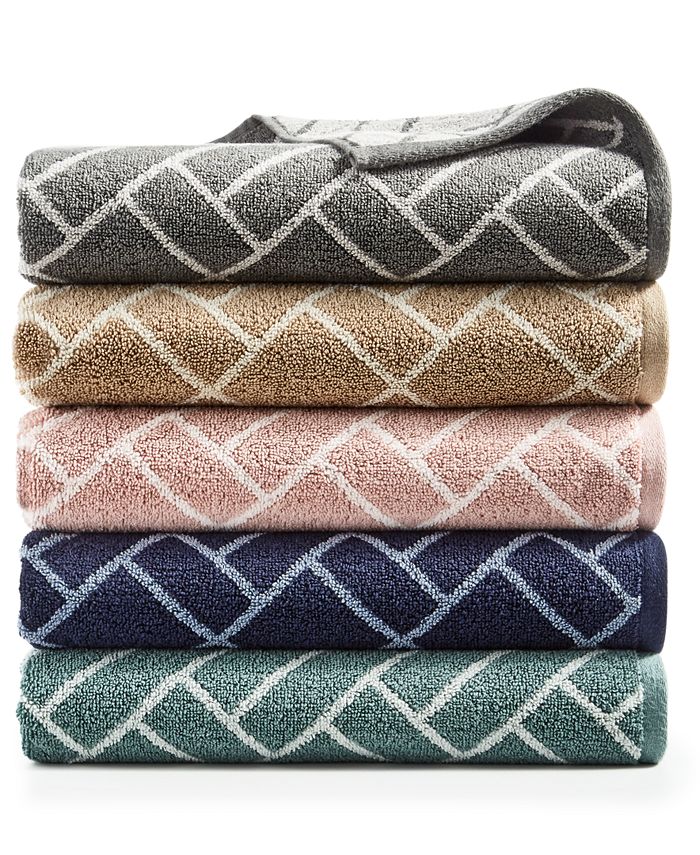 Hotel Collection CLOSEOUT! Ultimate Micro Cotton® Block Geo Cotton 30