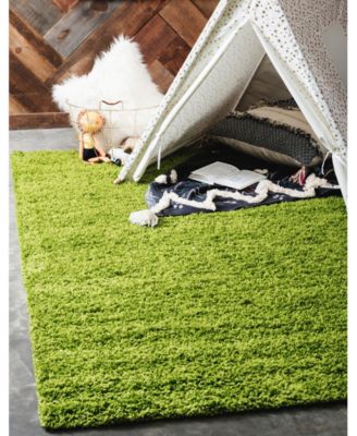 Solid Shag SS1 Area Rug Collection