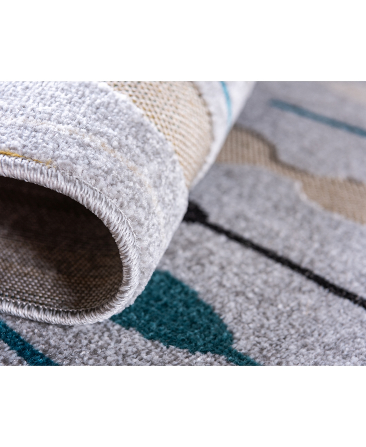 Bayshore Home Outdoor Pashio Pas3Area Rug - Gray