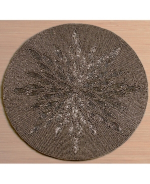 St Croix Kindwer Glass Beaded Sunburst Placemat