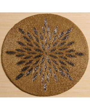 St Croix Kindwer Glass Beaded Sunburst Placemat