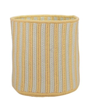 Colonial Mills Baja Stripe Braided Storage Basket