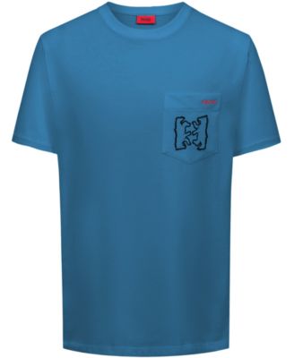 HUGO - Men's Bear Pocket T-Shirt