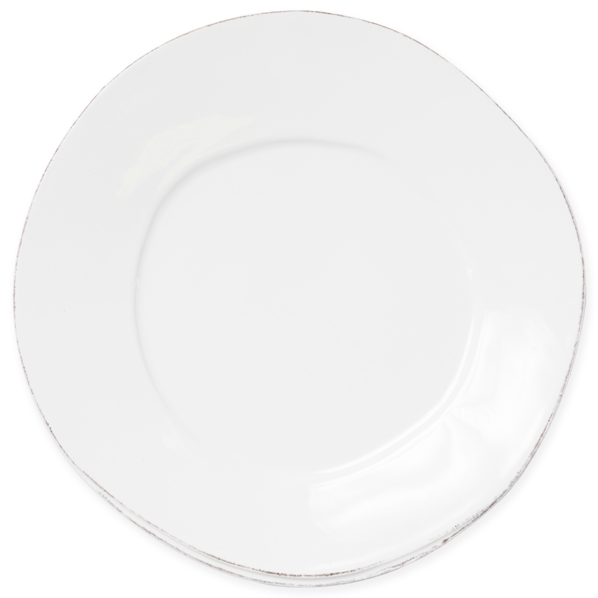Lastra Collection American Dinner Plate - Light Grey