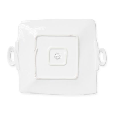 Lastra Collection Handled Square Platter 