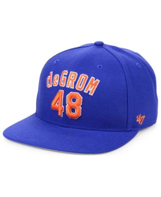 '47 Brand Jacob deGrom New York Mets Player Snapback Cap - Macy's