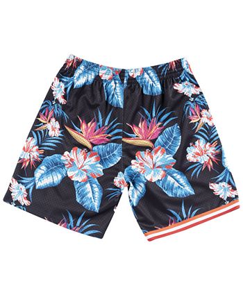 Mitchell and ness floral shorts on sale