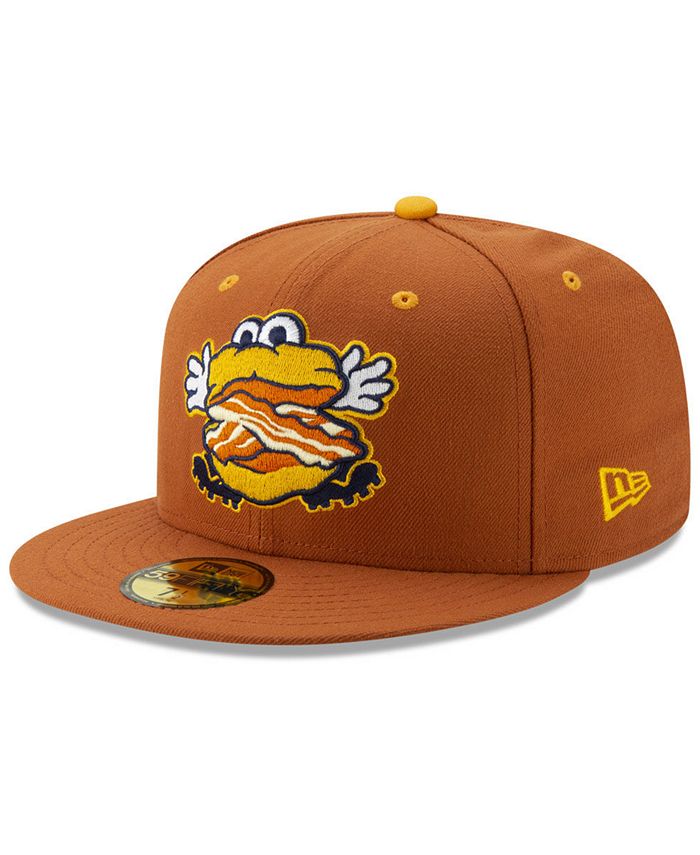 New Era Men's Light Blue Montgomery Biscuits Authentic Collection Alternate  Logo 59FIFTY Fitted Hat