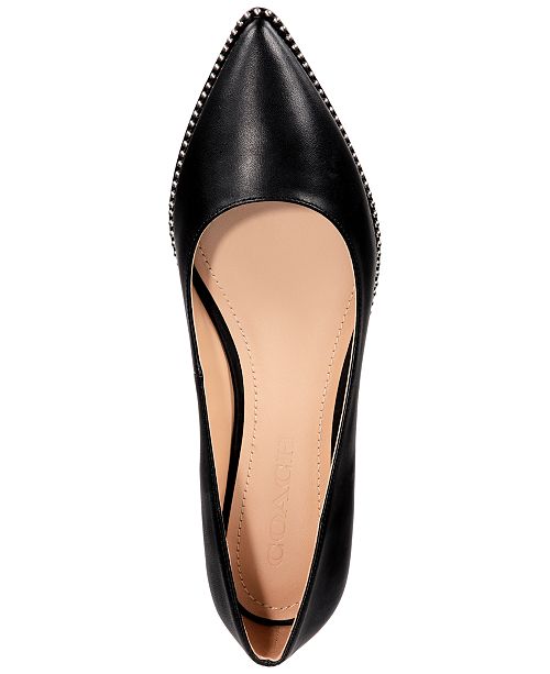 COACH Viviana Beadchain Flats & Reviews Flats Shoes Macy's