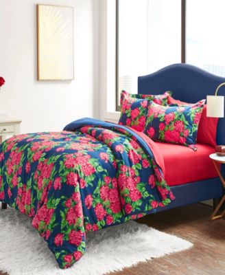 Betsey Johnson Bountiful Bouquet Comforter Set, King - Macy's