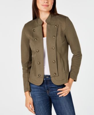 tommy hilfiger military jacket womens