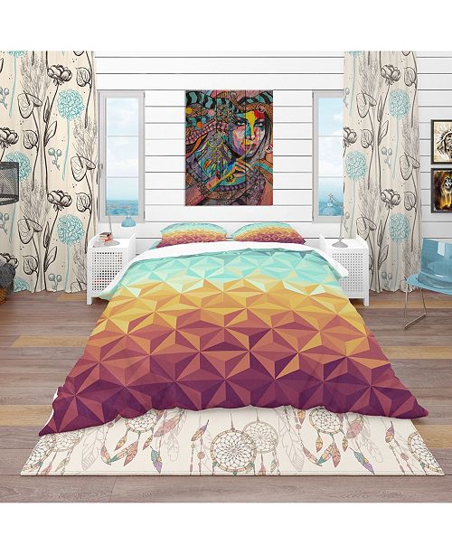 Design Art Designart Retro Hipsters Geometric Pattern Vintage