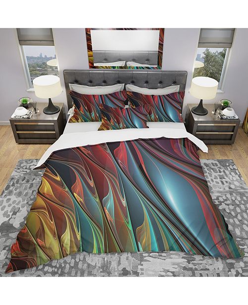 Design Art Designart Leaves Of Color Modern And Contemporary