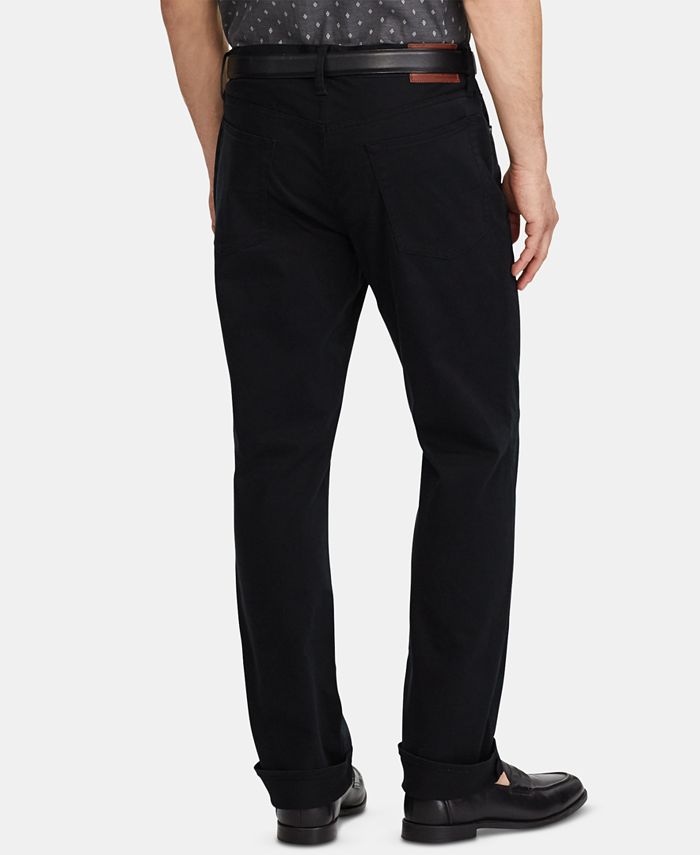 Polo Ralph Lauren Men's Slim Straight Stretch Sateen Five-Pocket Pants ... image.