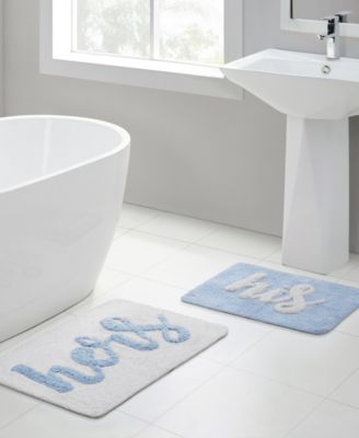 VCNY Home His Hers 2-Pc. Bath Rug Set - Macy's