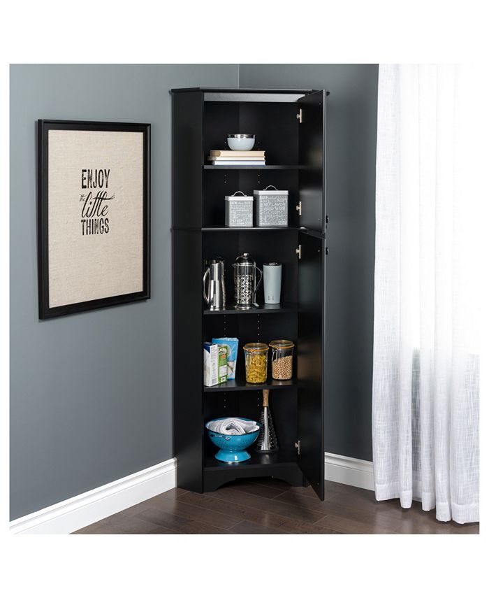 Prepac Elite Tall 2Door Corner Storage Macy's