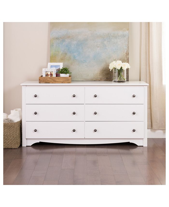 Prepac Monterey 6Drawer Dresser Macy's