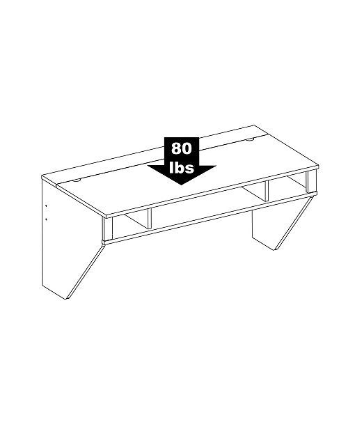 Prepac Designer Floating Desk Reviews Furniture Macy S