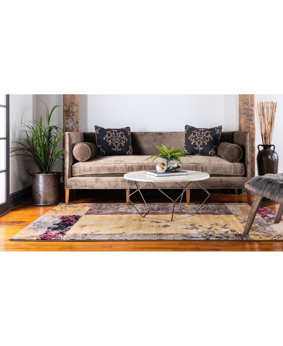 Bayshore Home Kallista Kal1Area Rug - Beige