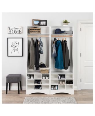 Prepac  Compact Wardrobe with Shoe Storage