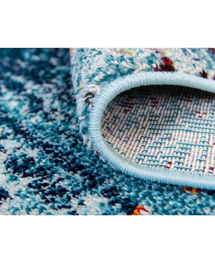 Bayshore Home Brio Bri6 2' x 6' 7" Runner Area Rug Macy's