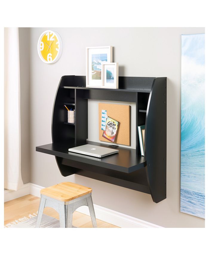 Prepac Floating Desk with Storage Macy's