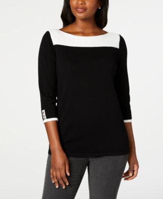 macys karen scott petite sweatshirts