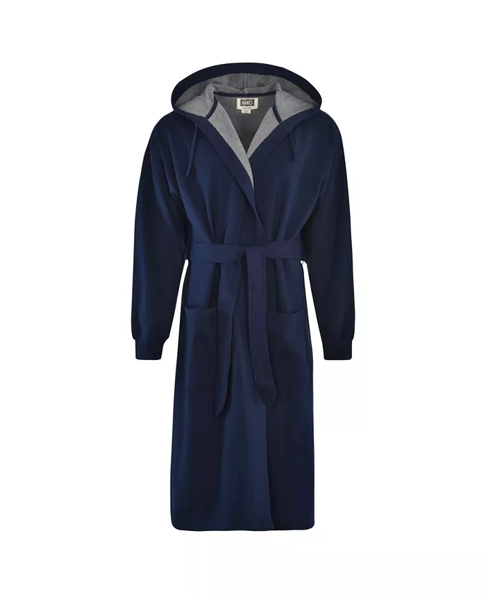1901 Men's Athletic Hooded Fleece Robe
