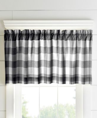 Farmhouse Living Buffalo Check Window Valance