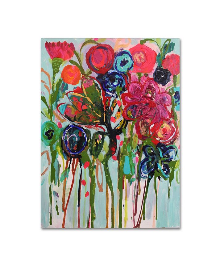Trademark Global Carrie Schmitt 'Flower Demo' Canvas Art - 35