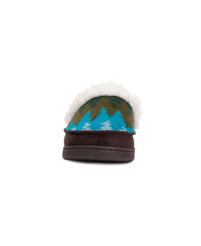 MUK LUKS Women's Aileen Clog Slippers - Faux Fur Lined, Indoor/Outdoor Sole - View #9