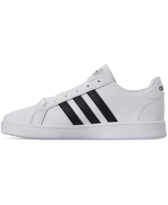 adidas Big Kids' Grand Court Casual Sneakers from Finish Line \u0026 Reviews -  Finish Line Kids' Shoes - Kids - Macy's