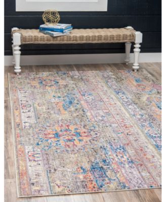 Bayshore Home Nira Nir1 Light Green 2' 2" x 3' Area Rug