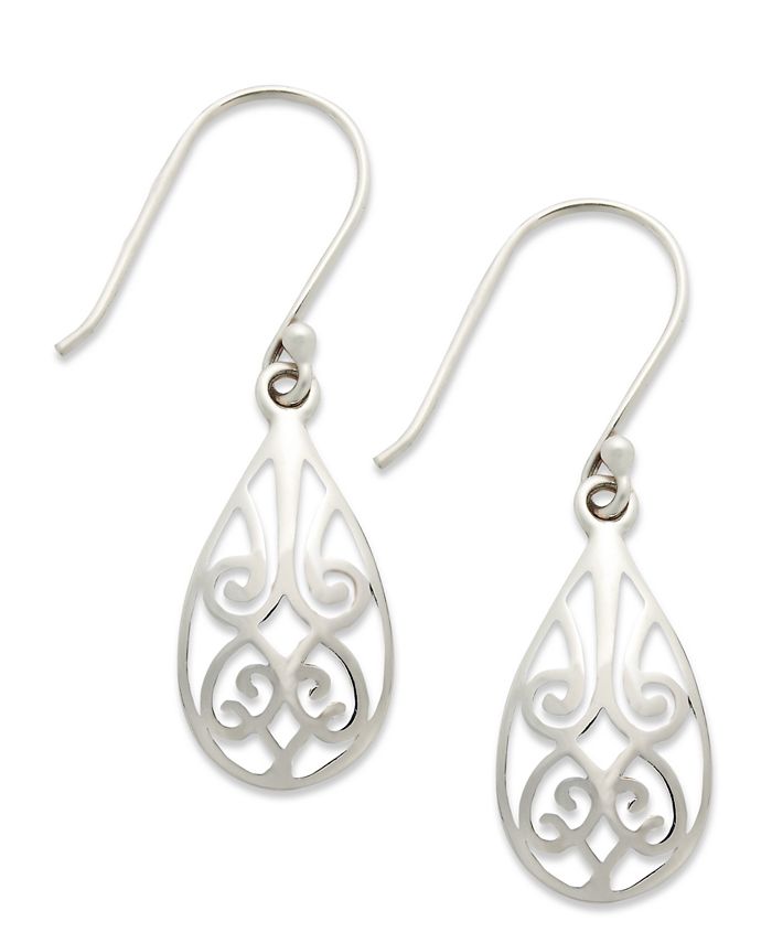 giani bernini earrings 18k gold over sterling silver