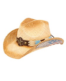 Angela & William Cowboy Hat with Trim Band and Studs