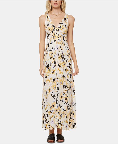O Neill Juniors Theodora Twisted Maxi Dress Reviews Dresses