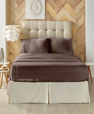 Royal Fit 300 Thread Count 100% Cotton 4-Pc. Sheet Set, King