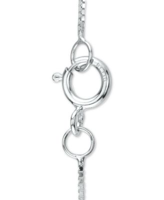 Diamond Teardrop 18" Pendant Necklace in 14k White Gold, Yellow Gold and Rose Gold (1/8 ct. t.w.)