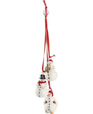 Villeroy & Boch - My Christmas Tree Trio Snowman Ornament