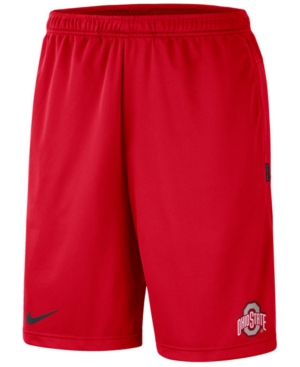 Nike Men's Ohio State Buckeyes Dri-fit Coaches Shorts
