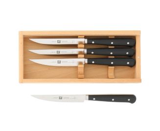 Zwilling J.A. Henckels Stainless Steel 8-Pc. Porterhouse Steak Knife Set -  Macy's