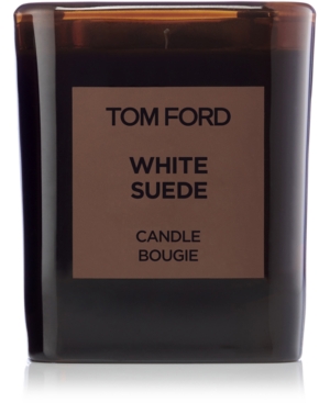 TOM FORD PRIVATE BLEND WHITE SUEDE CANDLE, 21-OZ.