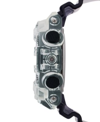 G-Shock Men's Analog-Digital Skeleton Clear Resin Strap Watch 53.4mm GA700SK-1A