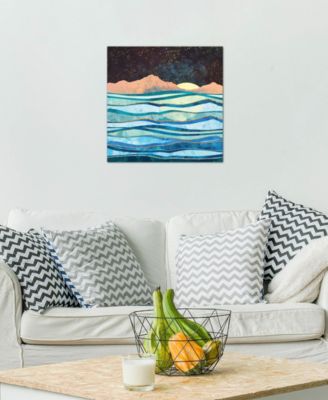 iCanvas Celestial Sea by Spacefrog Designs Gallery-Wrapped Canvas Print - 37" x 37" x 0.75"