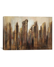 Flatiron Skyline by Silvia Vassileva Gallery-Wrapped Canvas Print - 12" x 18" x 0.75"
