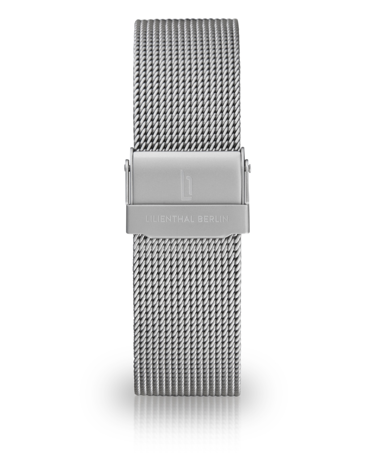 Lilienthal Berlin Zeitgeist AutomatikSteel Mesh Watch 42mm - Silver