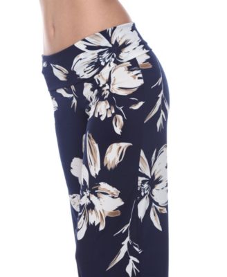Flower Print Palazzo Pants