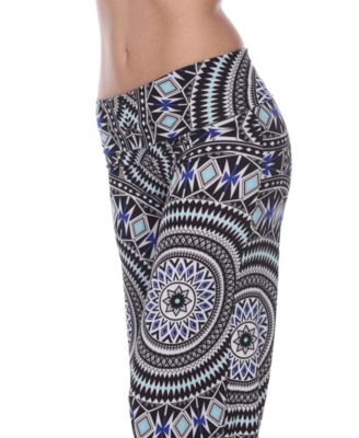 Geometric Print Palazzo Pants