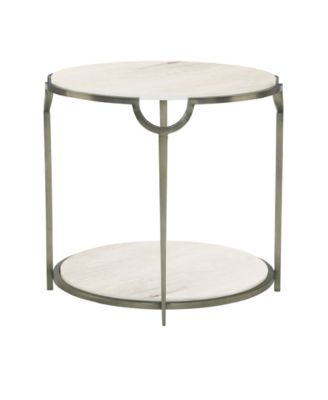 Bernhardt - Morello Round Metal End Table